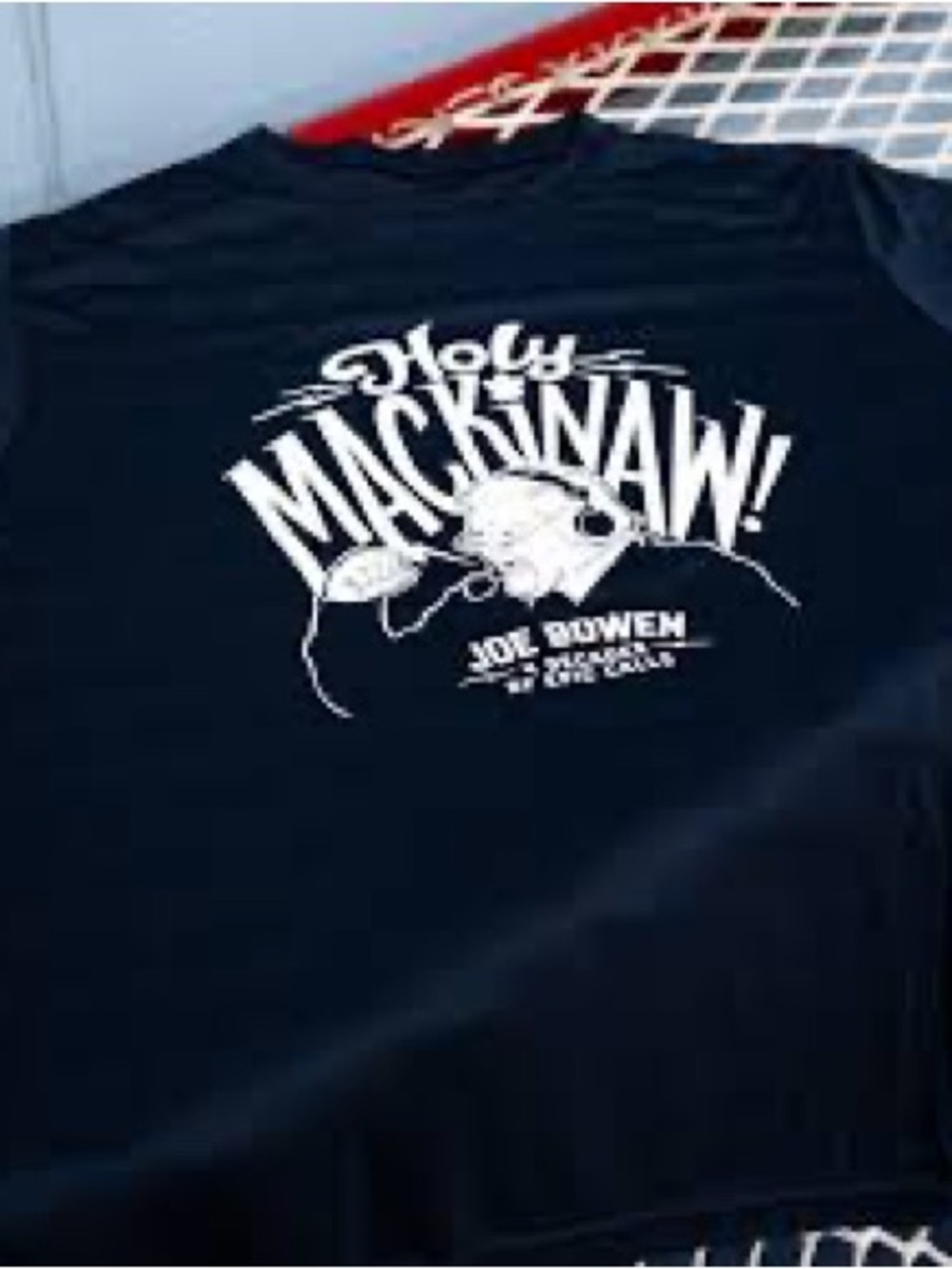 🌺5/$25🌺Toronto Maple Leafs Holy Mackinaw! Navy Graphic T-Shirt-NWOT - Picture 3 of 4
